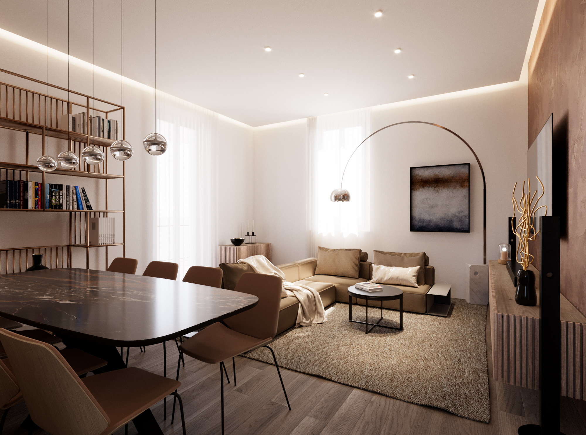 Scegliere un Interior Designer a Pesaro: soggiorno